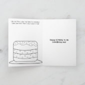 Maze Activité Carte d'anniversaire enfant - Animau (Intérieur)