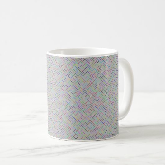 Maze couleur 11oz Mug (Devant droit)