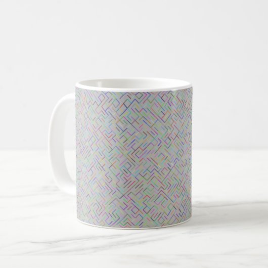 Maze couleur 11oz Mug (Devant gauche)