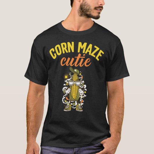 Maze de maïs confondu avec un T-shirt classique de (Devant)