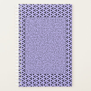 Maze d'hexagone violet