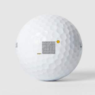Maze labyrint start bitcoin geen oplossing golfballen