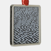 Maze Metalen Ornament (Rechts)