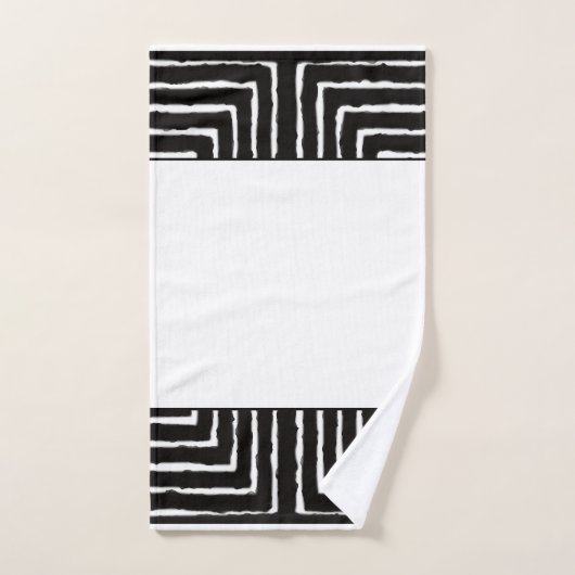Maze Mudcloth Bath Towel Set Bad Handdoek (Handdoek)