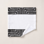 Maze Mudcloth Bath Towel Set Bad Handdoek (Wasdoekje)