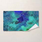 Maze océanique (Serviette à main)