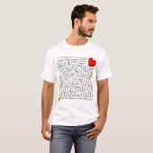 Maze of love t-shirt (Voorkant volledig)