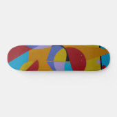 Maze on the Asphalt Skateboard (Horz)