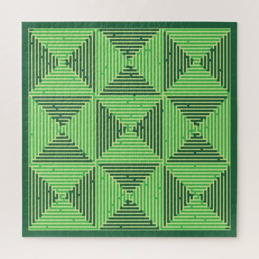 Maze Patchwork Legpuzzel (Verticaal)