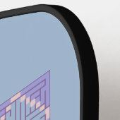 Maze Patchwork Pickleball Paddle (Links Detail)