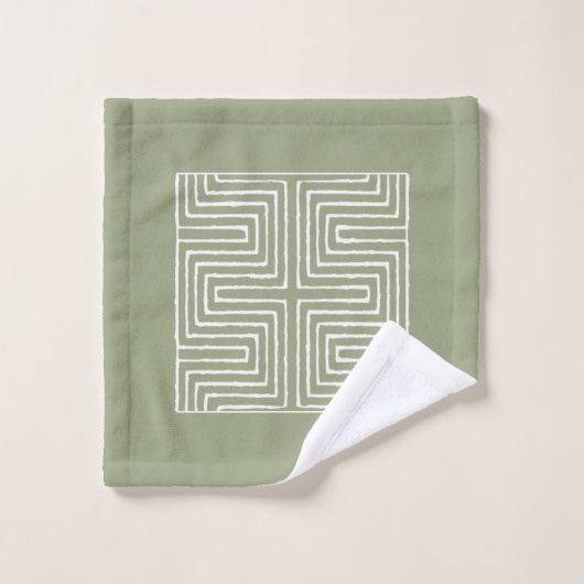 Maze tribal (Gant de toilette)