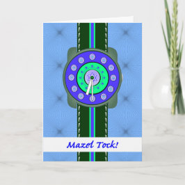 Mazel Tock! Mazel Tov op Bar Mitzvah, Star Watch Kaart