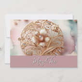 Mazel Tov Felicitatiekaart, Broche Esthetisch, Kaart (Voorkant)