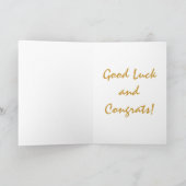 Mazel Tov/Good Luck Kaart (Binnen)