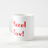 mazel tov koffiemok (Voorkant links)