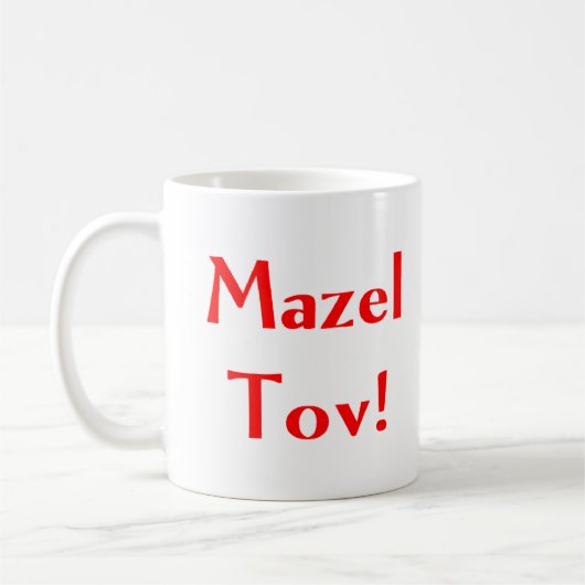 mazel tov koffiemok (Links)