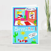 Mazel Tov op uw kaart van de Bar mitswa (Voorkant)