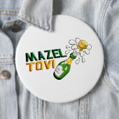 Mazel Tov Ronde Button 6,0 Cm (In situ)