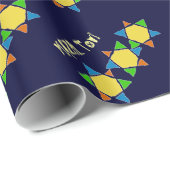 Mazel Tov Star van David Cadeaupapier (Rol Hoek)