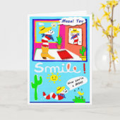 Mazel Tov sur votre carte de Mitzvah de barre (Fleur jaune)