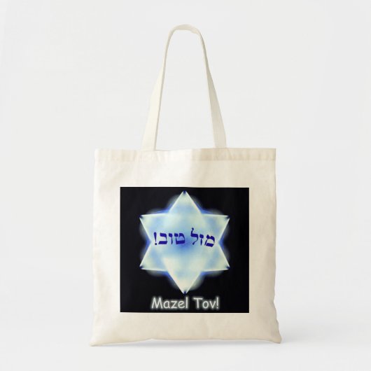 Mazel Tov! Tote Bag (Voorkant)