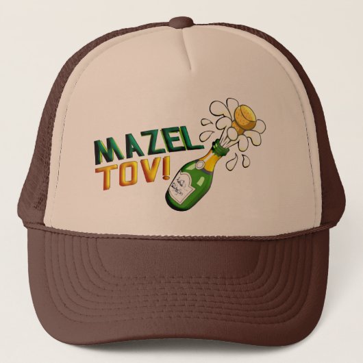 Mazel Tov Trucker Pet (Voorkant)