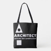 Mazipoodles Architect Critical Draagtas (Achterkant)
