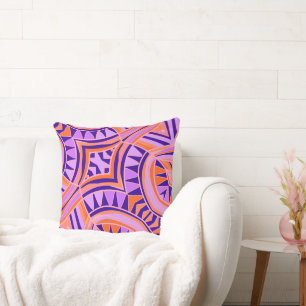 Mazipoodles Nieuwe viskop laat jazzfunk Sinaasappe Kussen