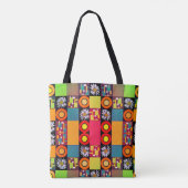 Mazipoodles Patchwork Quilt 4 Multi Draagtas (Achterkant)