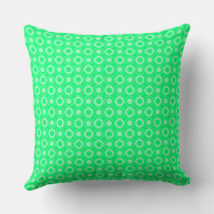 Mazipoodles Polka Dot Donuts - Groen Kussen