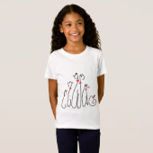 Mazipoodles Schattigee katten 2 T-shirt (Voorkant volledig)