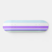 MAZIPOODLES Strepen Spaghetti 14 Skateboard (Horizontaal)
