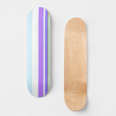 MAZIPOODLES Strepen Spaghetti 14 Skateboard (Voorkant)