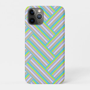 MAZIPOODLES Strepen Spaghetti 54 Herringbone iPhone 11 Pro Hoesje