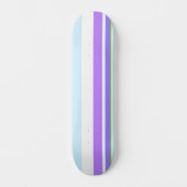 MAZIPOODLES Stripes Spaghetti 14 Skateboard (Voorkant)