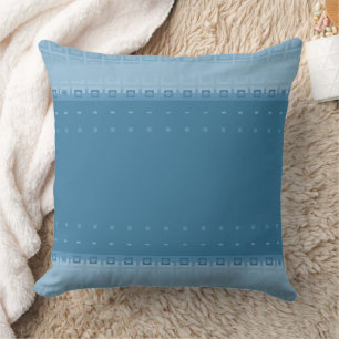 Mazipoodles vierkanten en noppen - Air Force Blue Kussen
