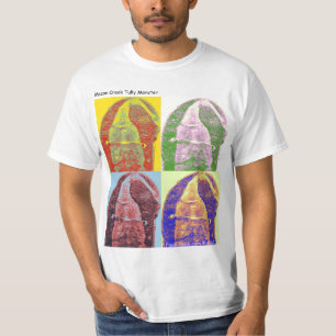 Mazon Creek Tully Monster Fossil "Pop Art T-shirt" T-shirt