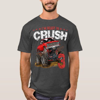 mb3rd Birthday Ik ben Ready Crush Monster Truck Bo T-shirt