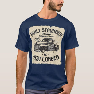 mb 1956 vrachtwagen op zaterdag gebouwd sterker t t-shirt