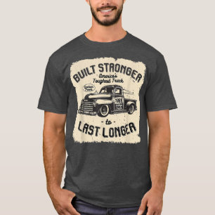 mb 1969 vrachtwagen op zaterdag gebouwd sterker t t-shirt