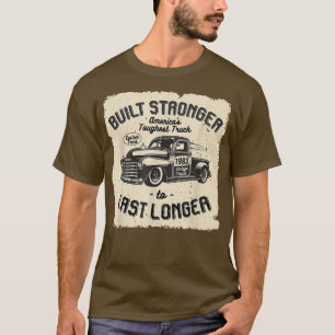 mb 1983  vrachtwagen op zaterdag gebouwd sterker t t-shirt