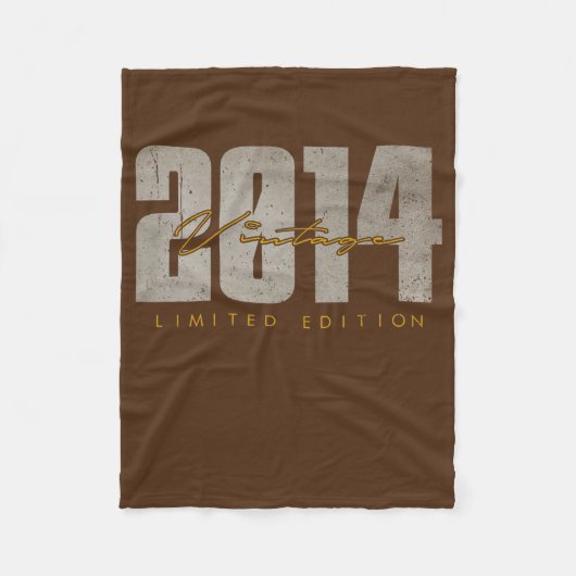 mb 2014 Limited Edition 8 jaar oud Fleece Deken (Voorkant)