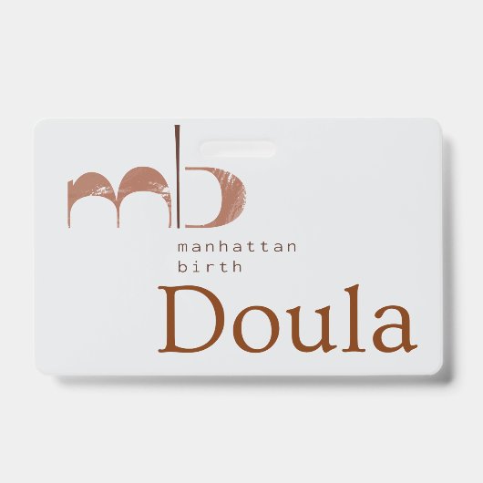 MB Doula Badge (Voorkant)