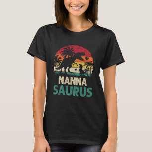 mb  Nanna Saurus Dino Vaderdag Moeder T-shirt