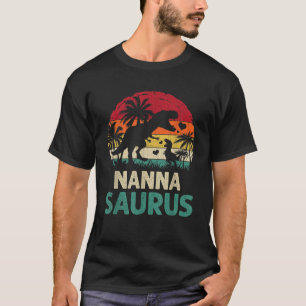 mb  Nanna Saurus Grappig Dino Vaderdag Mo T-shirt
