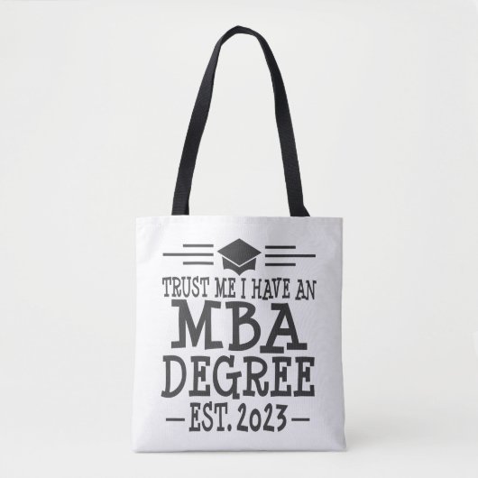 MBA Afstuderen 2023 Masters Business Draagtas (Voorkant)