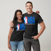 MBA Afstuderen Gift Basketball Theme Pun Afstudeer T-shirt (Unisex)