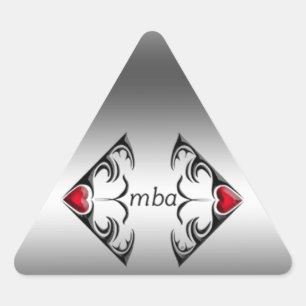mba driehoek sticker