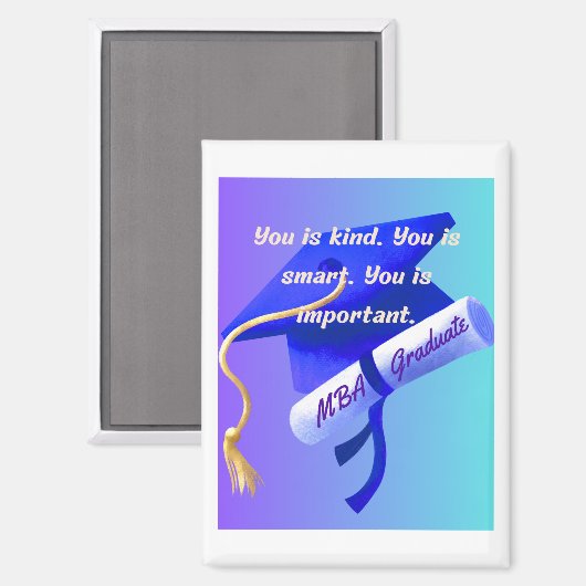 MBA Gift Magneet (Voorkant / Achterkant)