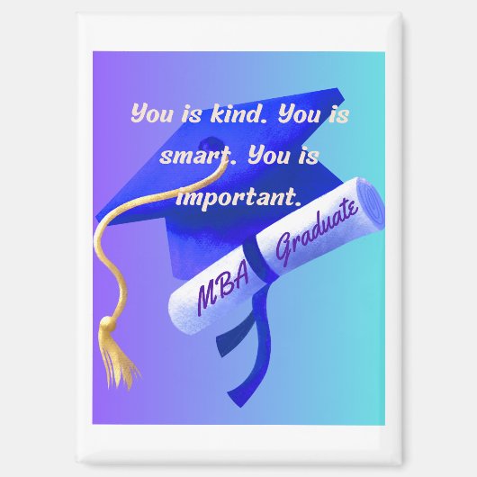 MBA Gift Magneet (Voorkant)